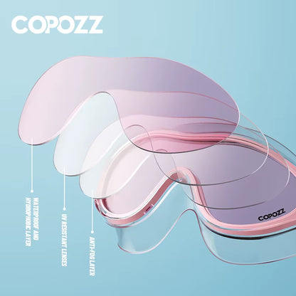 Professional Anti-Fog Men Women Swimming Goggles UV Protection Adjustable Swimming Glasses Large Frame Silicone Pool Eyewear