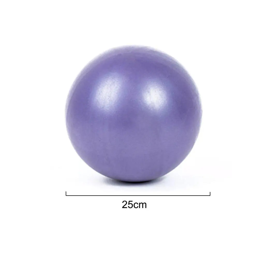 25cm Anti-Burst Mini Pilates Ball | Premium Frosted Yoga Ball for Core Training, Barre, Pilates & Physical Therapy - Sport Slam