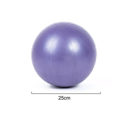 25cm Anti-Burst Mini Pilates Ball | Premium Frosted Yoga Ball for Core Training, Barre, Pilates & Physical Therapy - Sport Slam