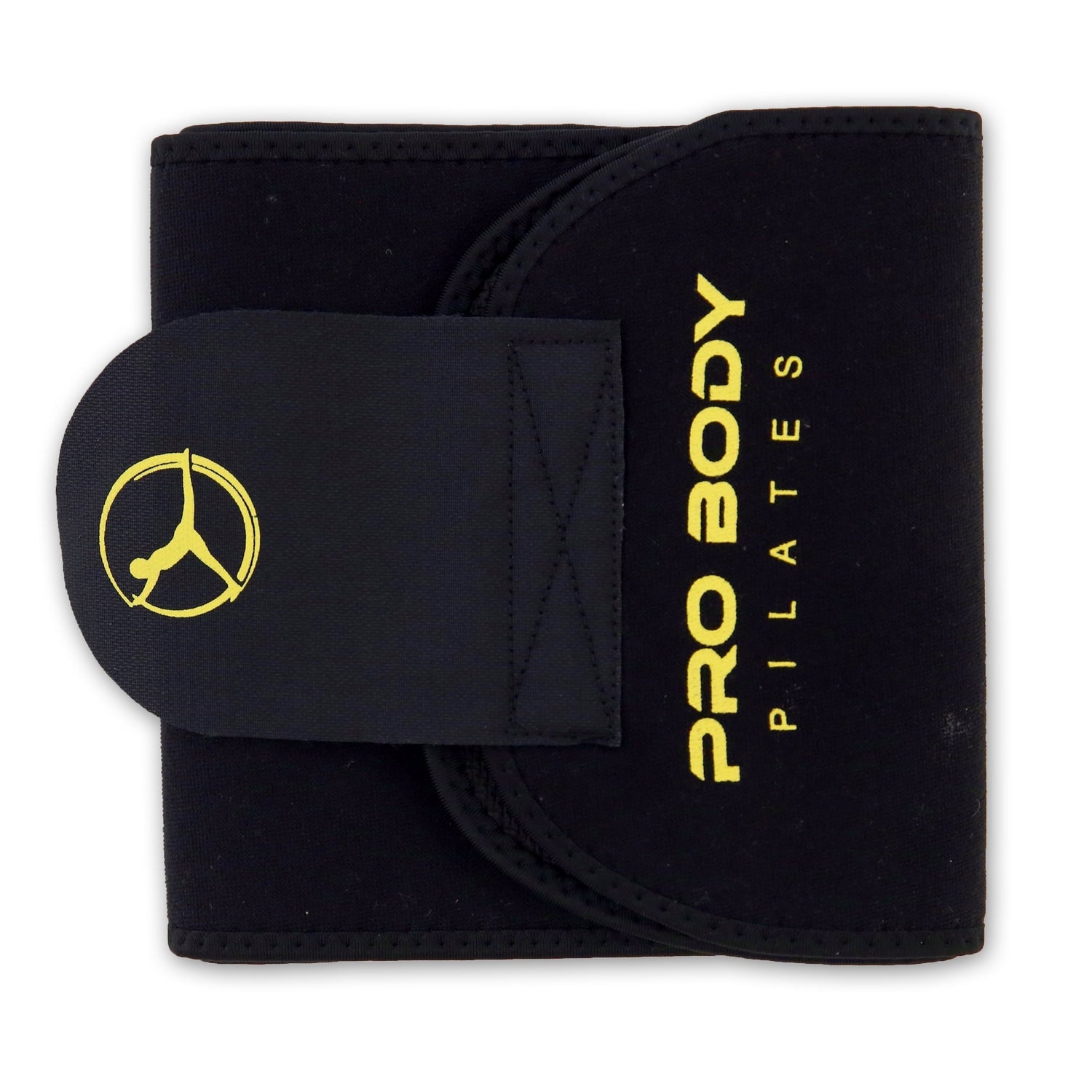 Waist Sweat Band for Women and Men, Sweat Waist Trimmer Belt for High-Intensity Training, Waist Trainer (Black, S/M)