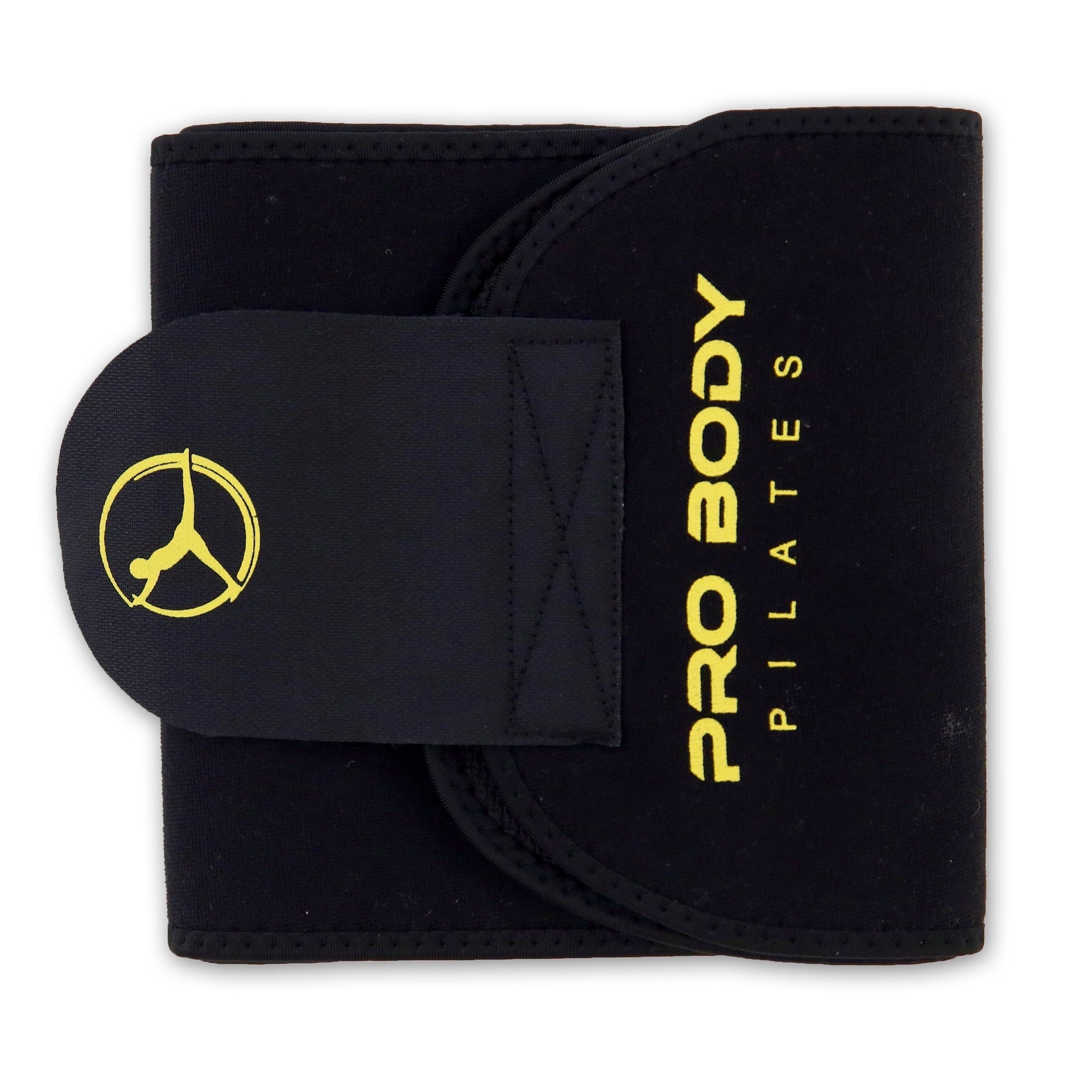 Waist Sweat Band for Women and Men, Sweat Waist Trimmer Belt for High-Intensity Training, Waist Trainer (Black, S/M)