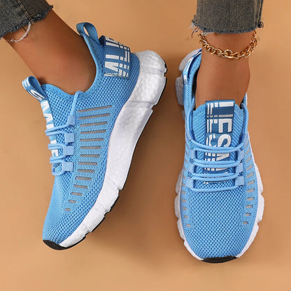 Lightweight Breathable Athletic Sneakers for Women - Casual Walking & Running Shoes - Sport Slam
