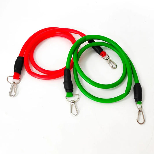 Complete 11-Piece Resistance Bands Set - 100LB Home Gym Strength Training Kit - Sport Slam