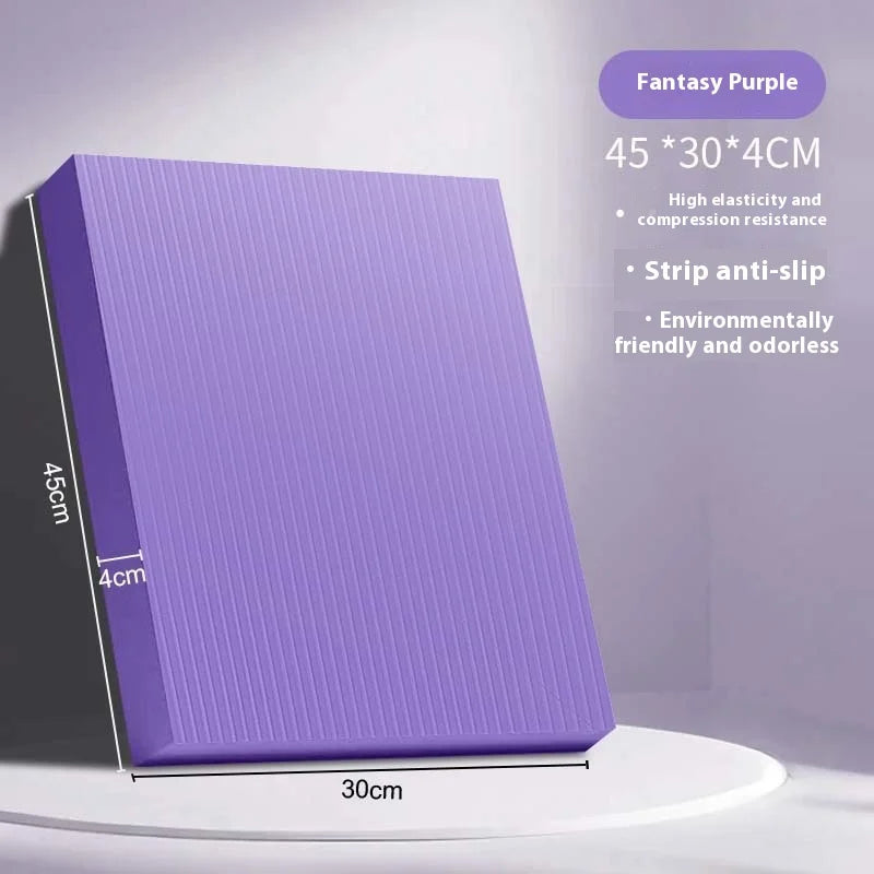 Premium Non-Slip Yoga Balance Mat - Extra Thick for Pilates, Core Training & Stability - Sport Slam