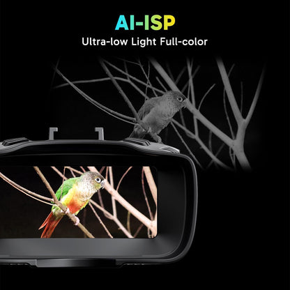 Seemor-200 4K Full Color Night Vision Goggles - App-Enabled Binoculars with 3280FT Range & 16X Zoom for Camping, Hiking & Security